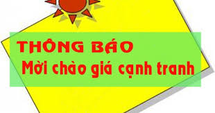 Thông báo mời tham gia báo giá phần việc tư vấn